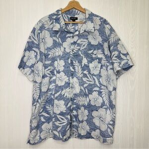 Cherokee floral Hawaiian button up shirt size XXL